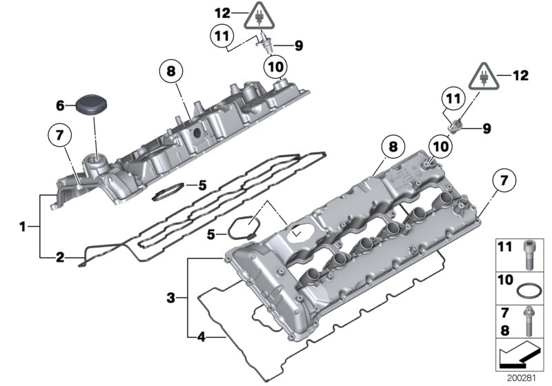 BMW 11 12 8 507 153 - Korkki inparts.fi