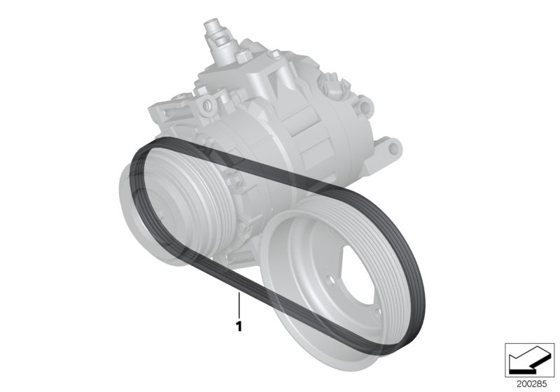 BMW 11 28 7 631 826 - Moniurahihna inparts.fi