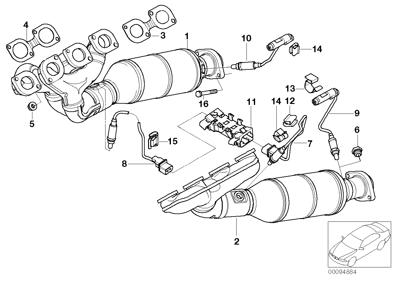 BMW 11 78 7 512 982 - Lambdatunnistin inparts.fi