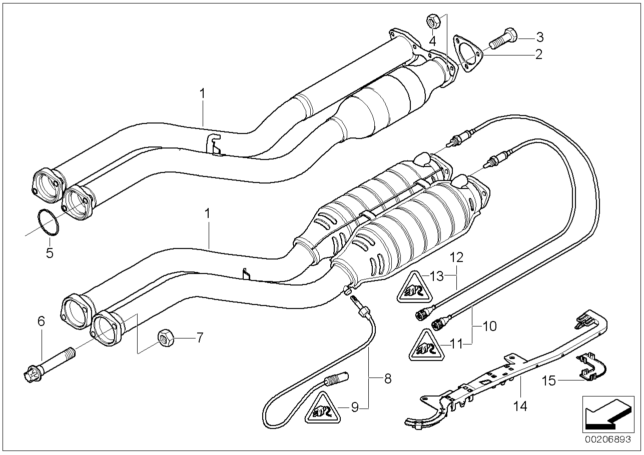 BMW 18307832488 - Katalysaattori inparts.fi