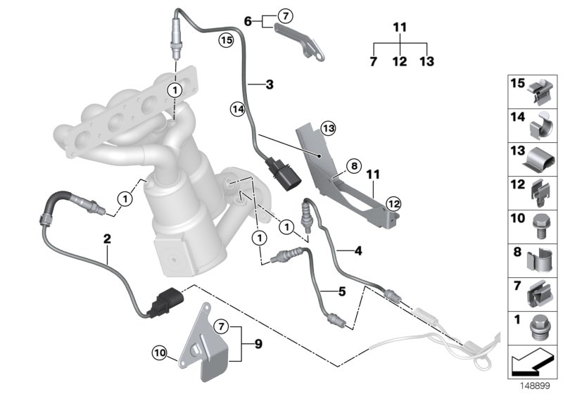 BMW 11787512985 - Lambdatunnistin inparts.fi