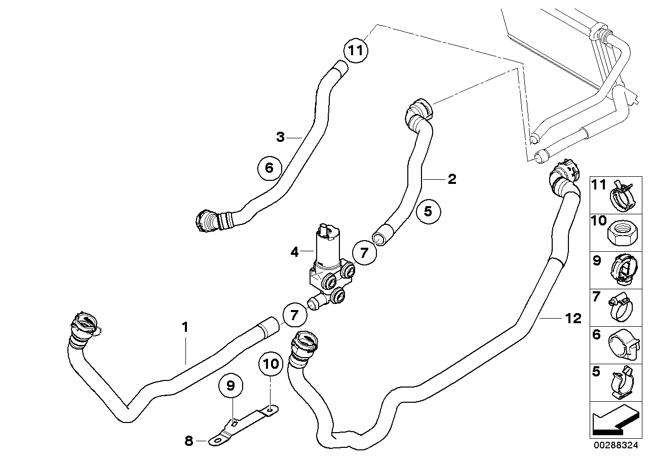 BMW 64 11 6 928 246 - Vesipumppu inparts.fi