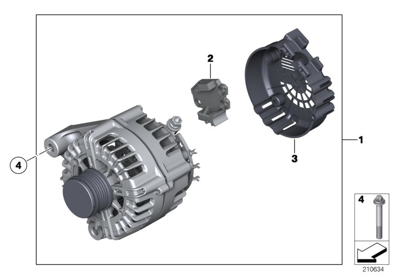 BMW 12317823344 - Laturi inparts.fi