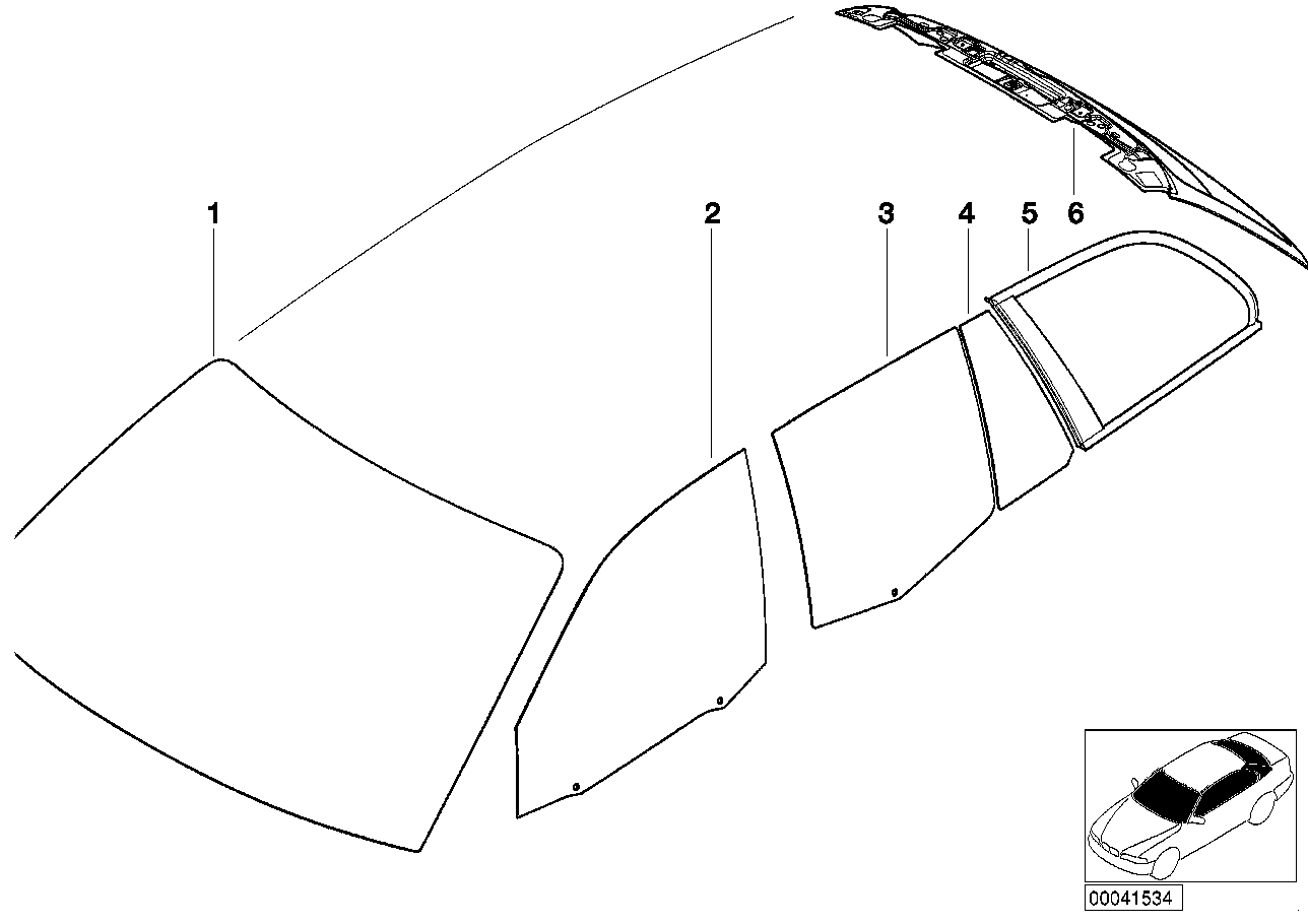 BMW 51318196157 - Tuulilasi inparts.fi