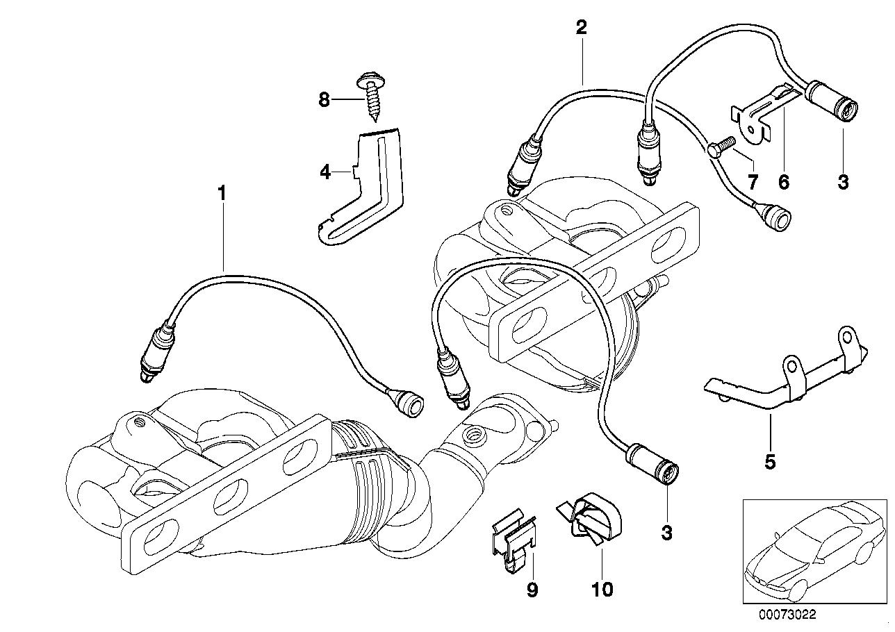 BMW 11 78 1 437 586 - Lambdatunnistin inparts.fi