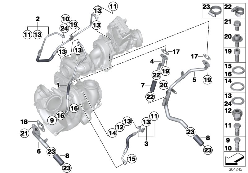 BMW 11428570844 - Gasket ring inparts.fi