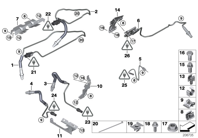 BMW 11787558054 - Lambdatunnistin inparts.fi