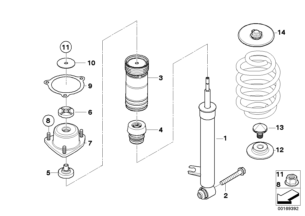 BMW 33 52 6 781 923 - Iskunvaimennin inparts.fi