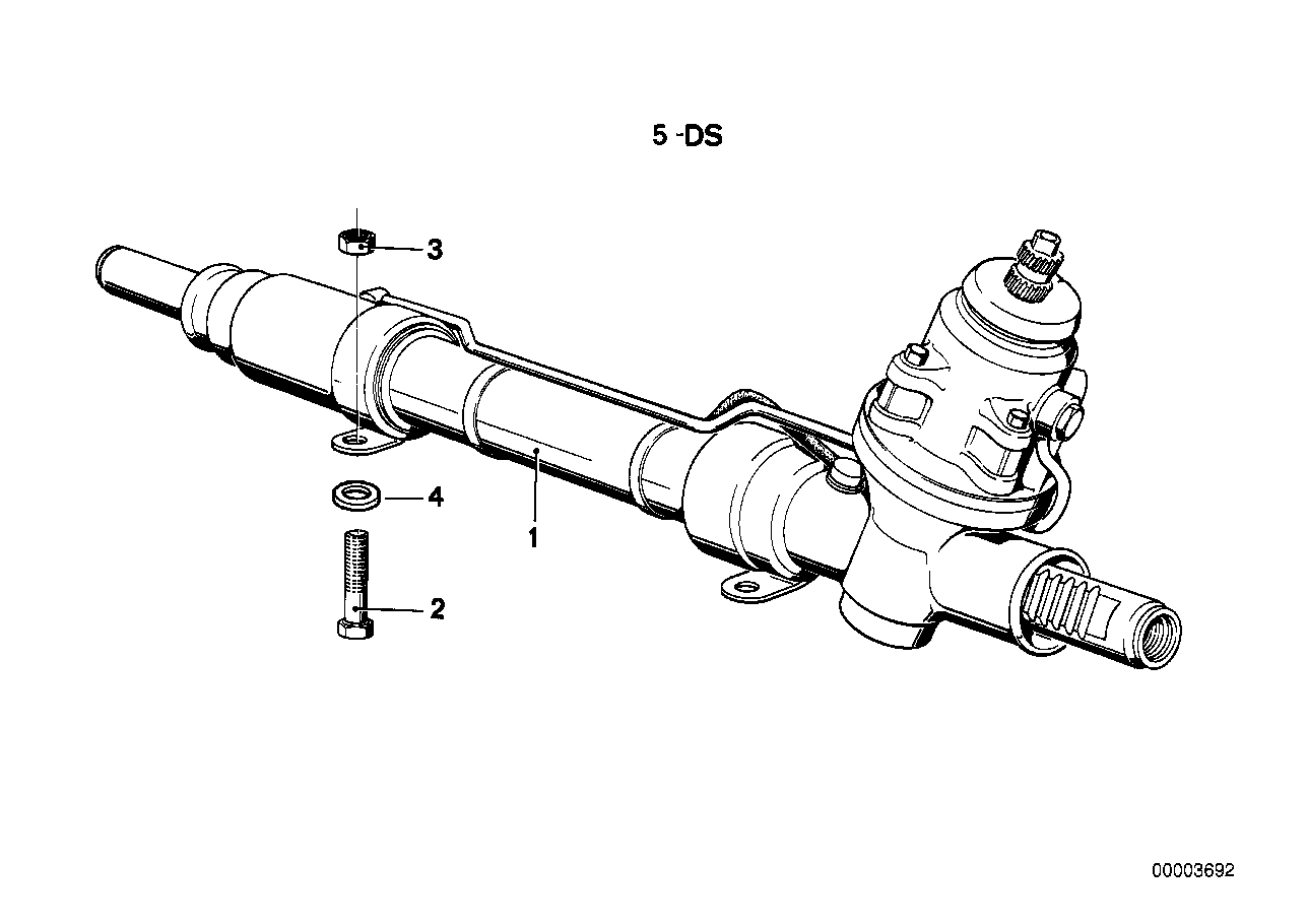 BMW 32131092335 - Ohjausvaihde inparts.fi