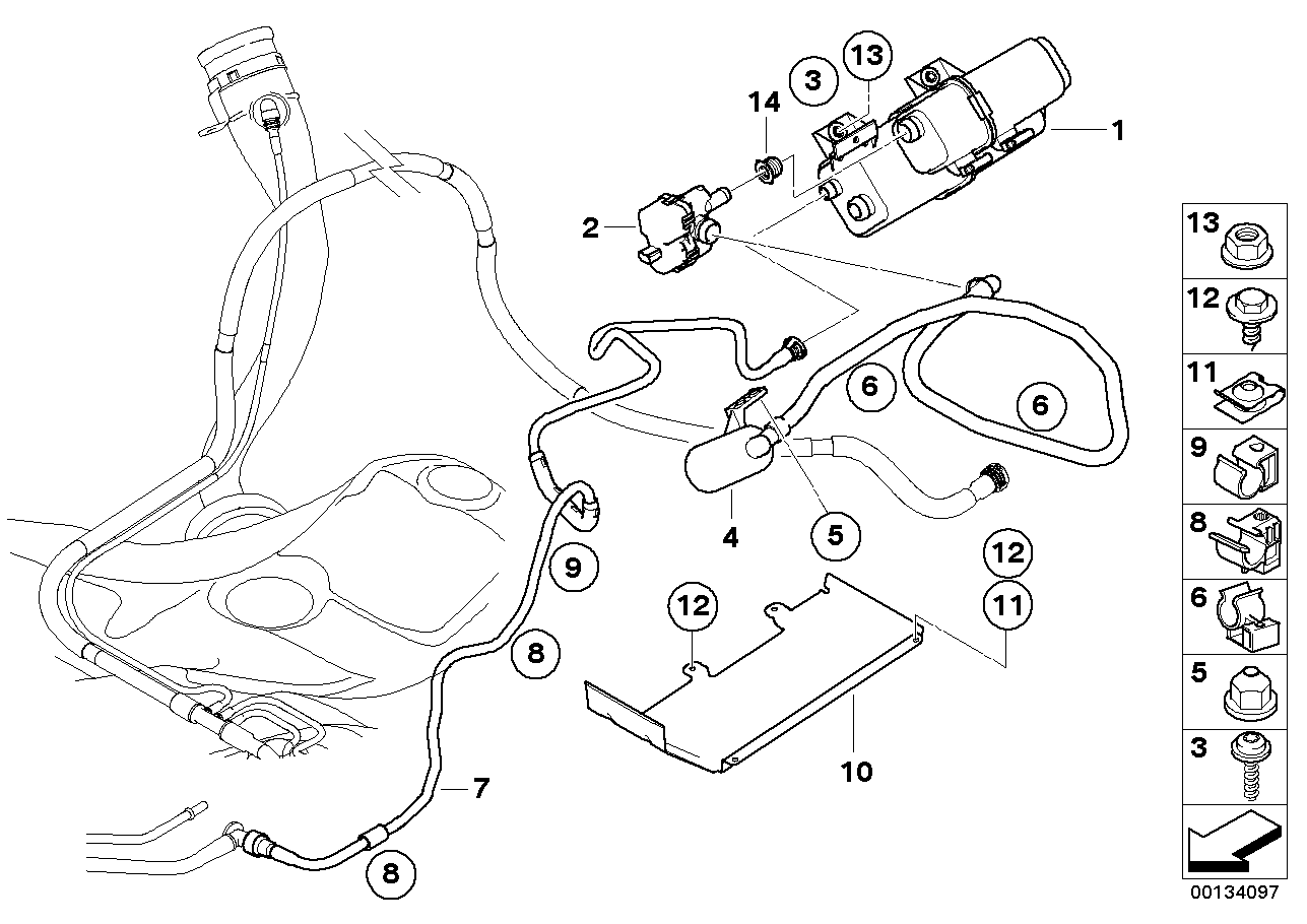 BMW 16137162350 - Polttoainesuodatin inparts.fi