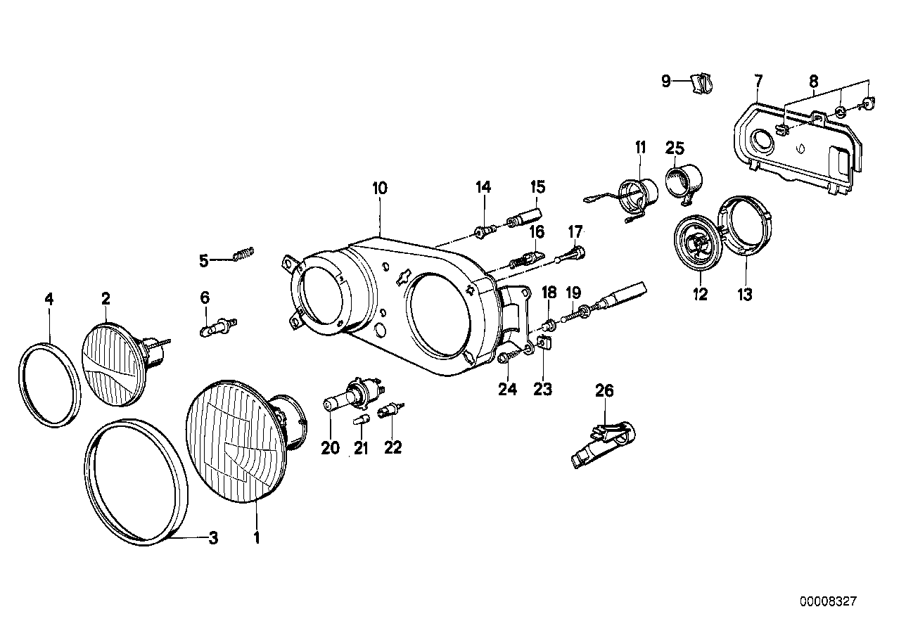 BMW 63 12 1 354 619 - Polttimo, kaukovalo inparts.fi