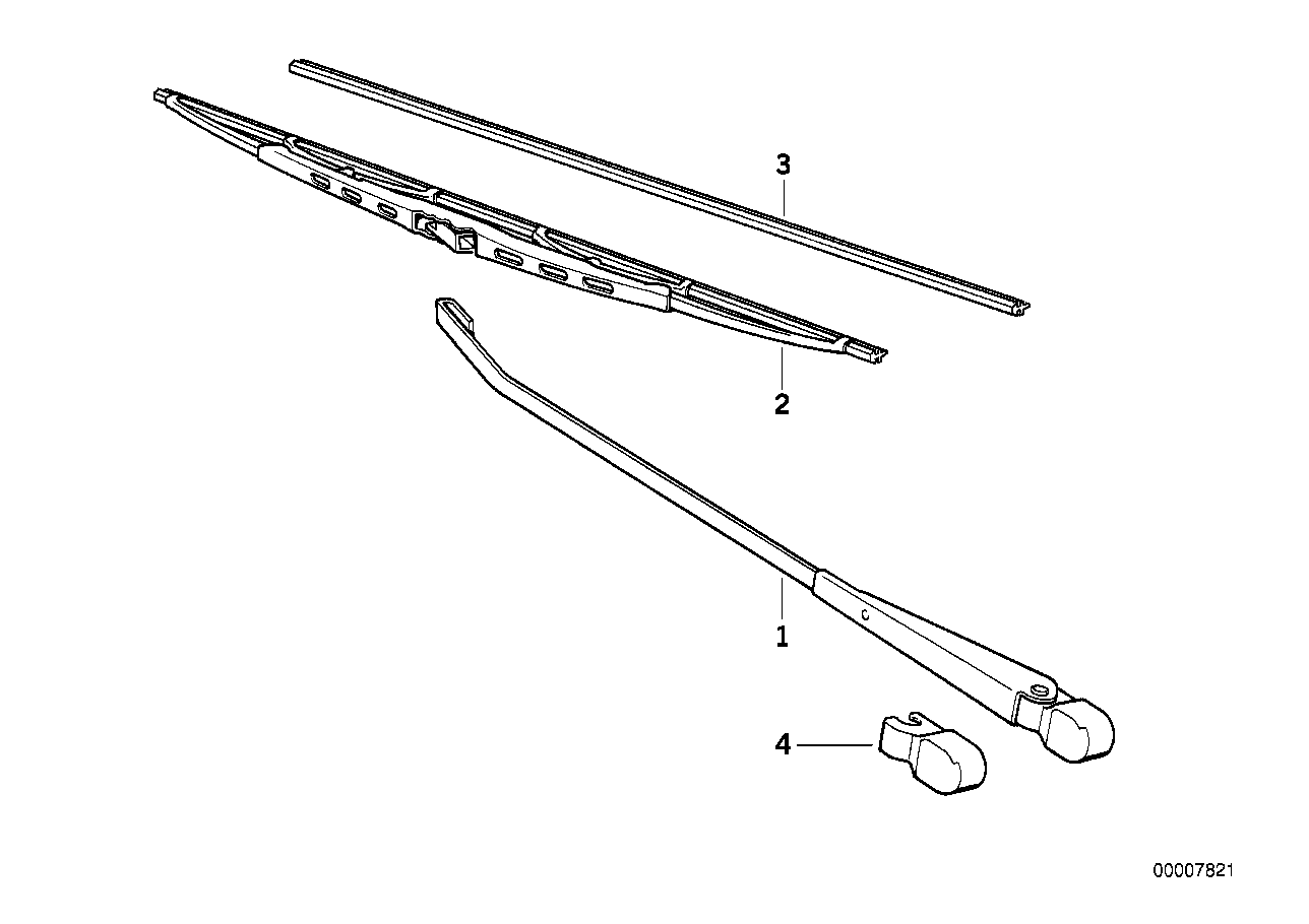 BMW 61619061906 - Pyyhkijänsulka inparts.fi