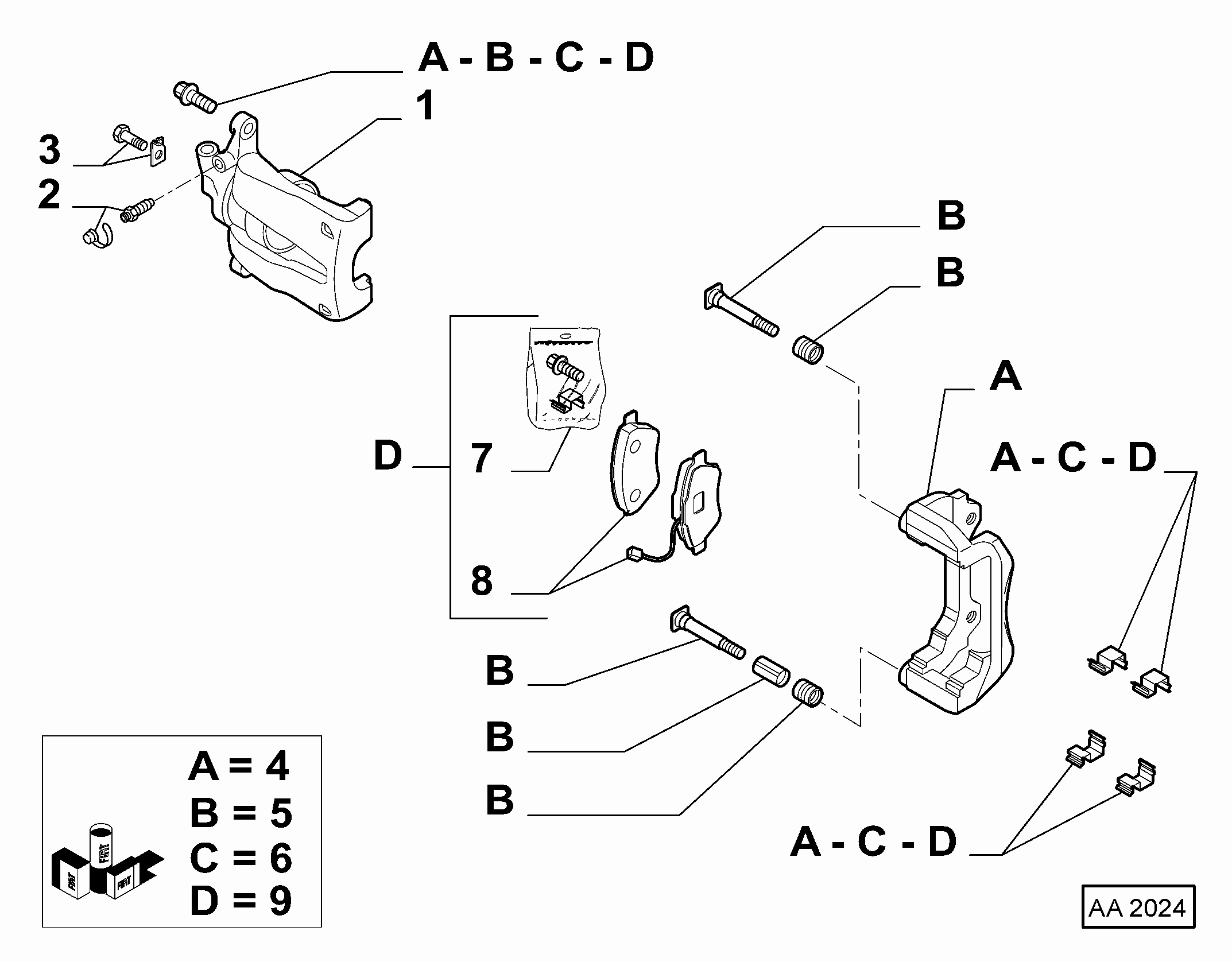 FIAT 7 177 008 6 - Jarrupala, levyjarru inparts.fi