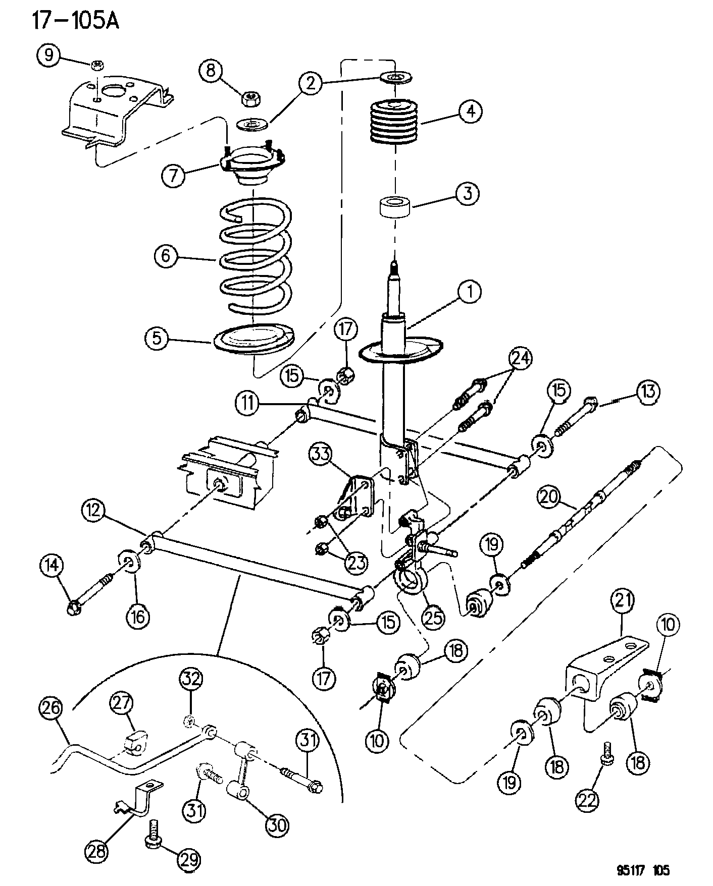 Chrysler 462 6767 - Laakerin holkki, vakaaja inparts.fi