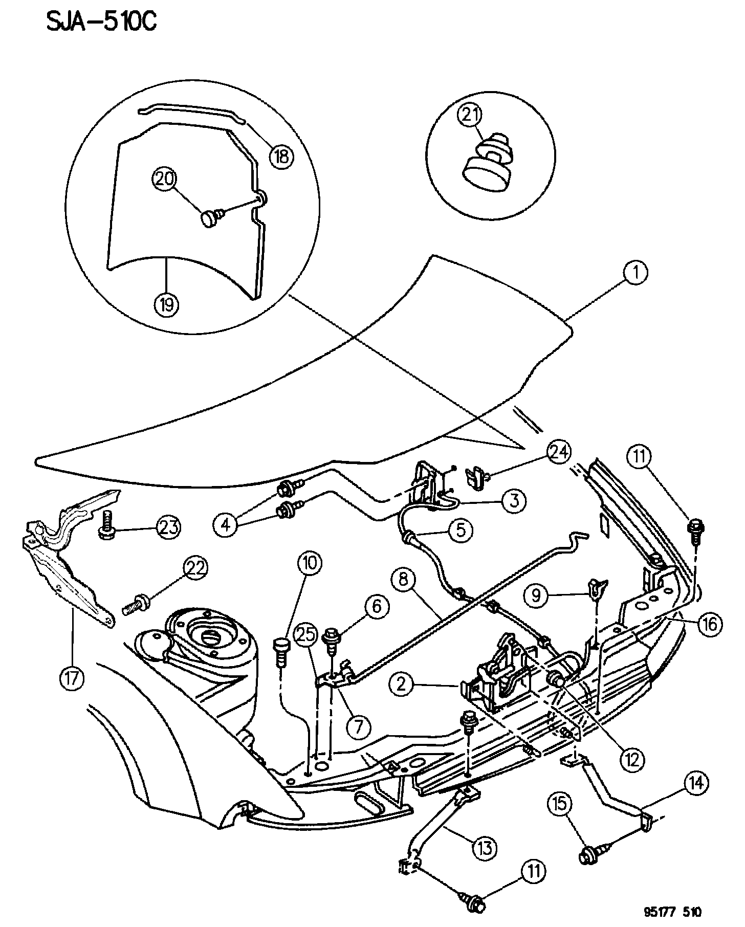 Chrysler 464 6849 - Konepelti inparts.fi