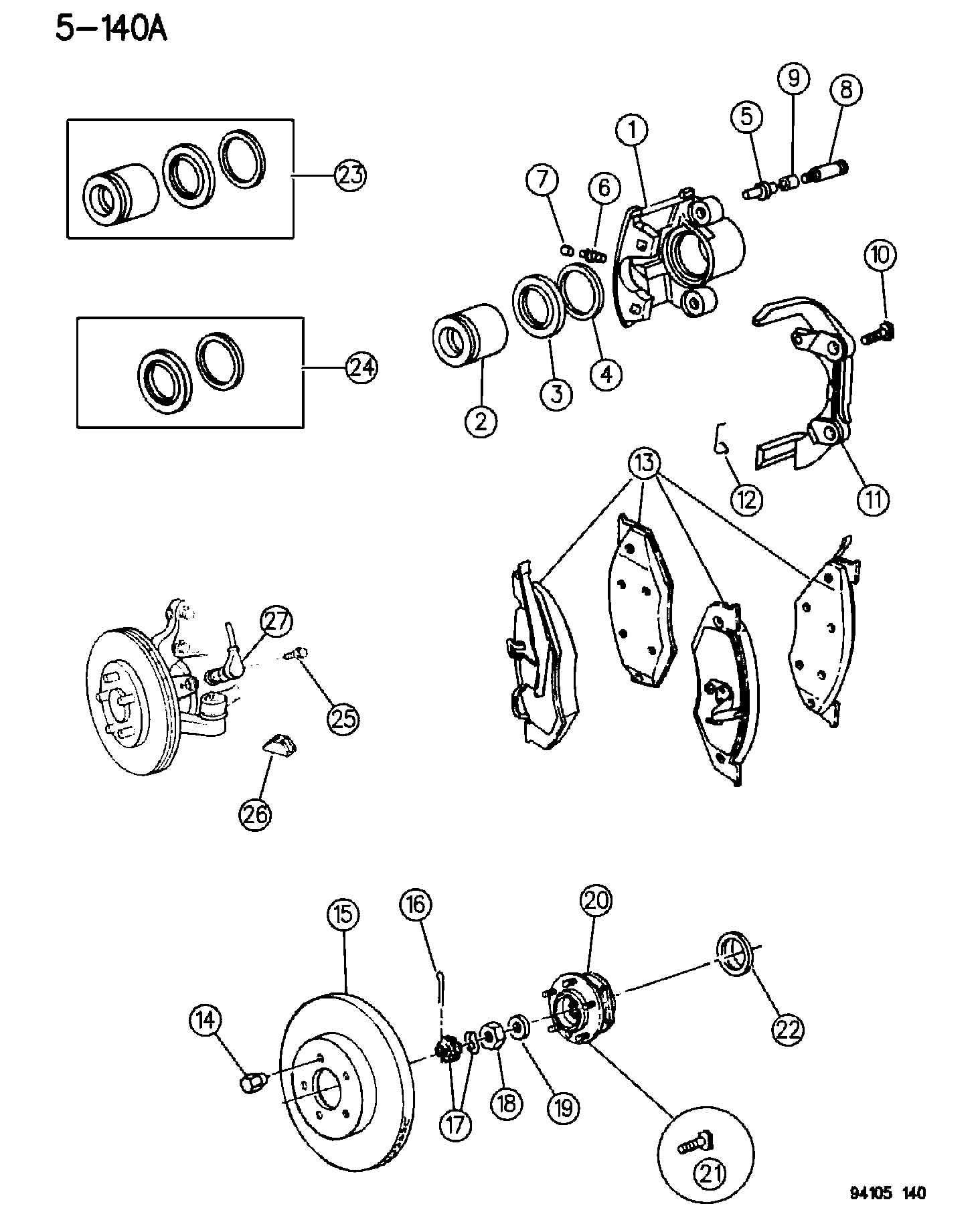 Chrysler 442 3822 - Jarrupala, levyjarru inparts.fi