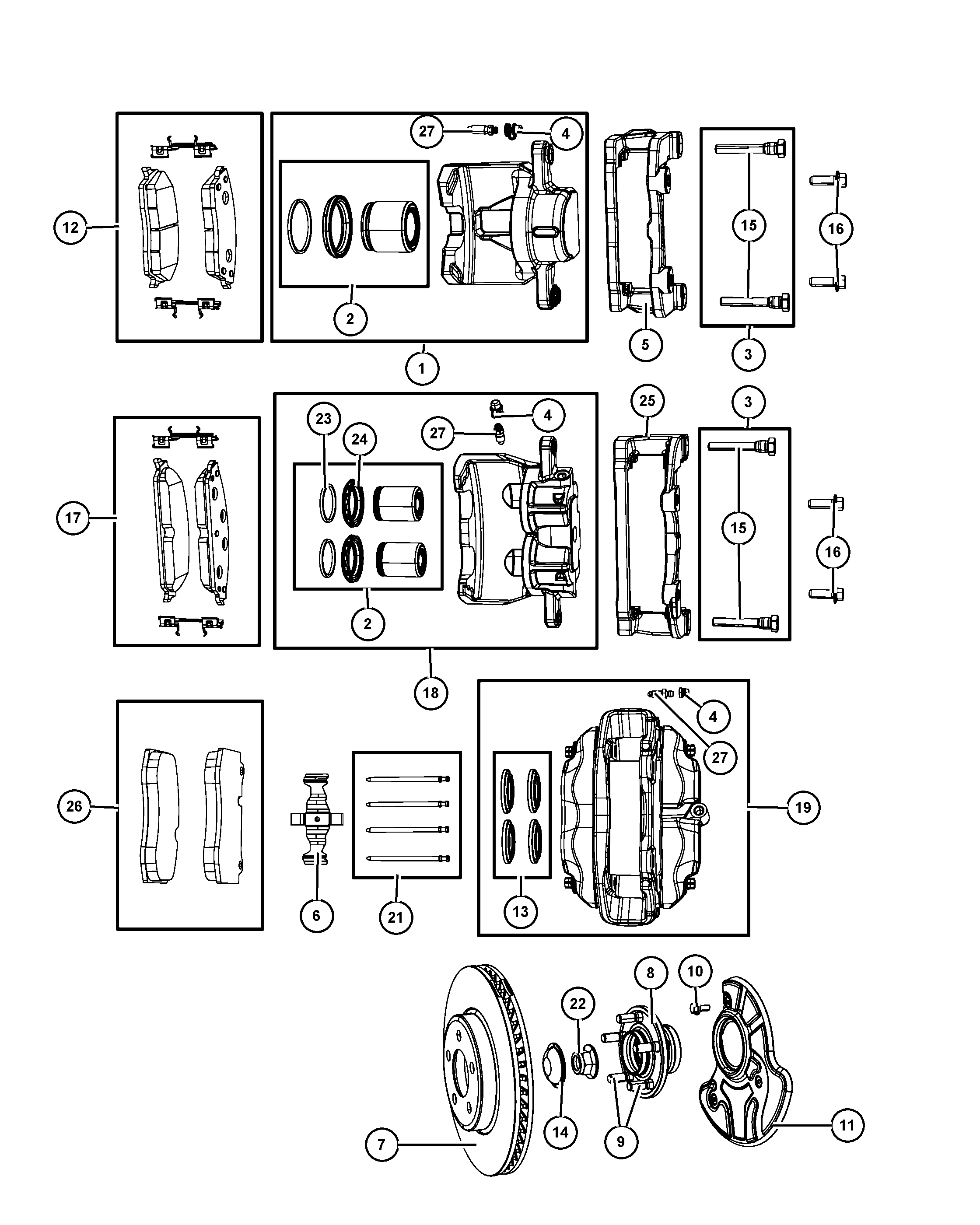 Chrysler 5174 311AC - Jarrupala, levyjarru inparts.fi