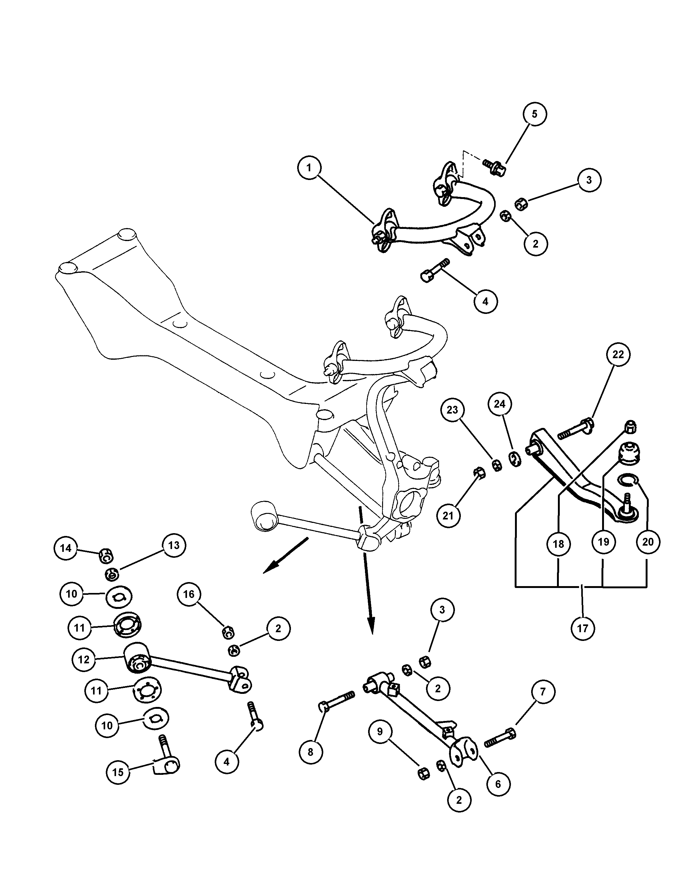 Mitsubishi MB86 4731 - Tukivarren hela inparts.fi