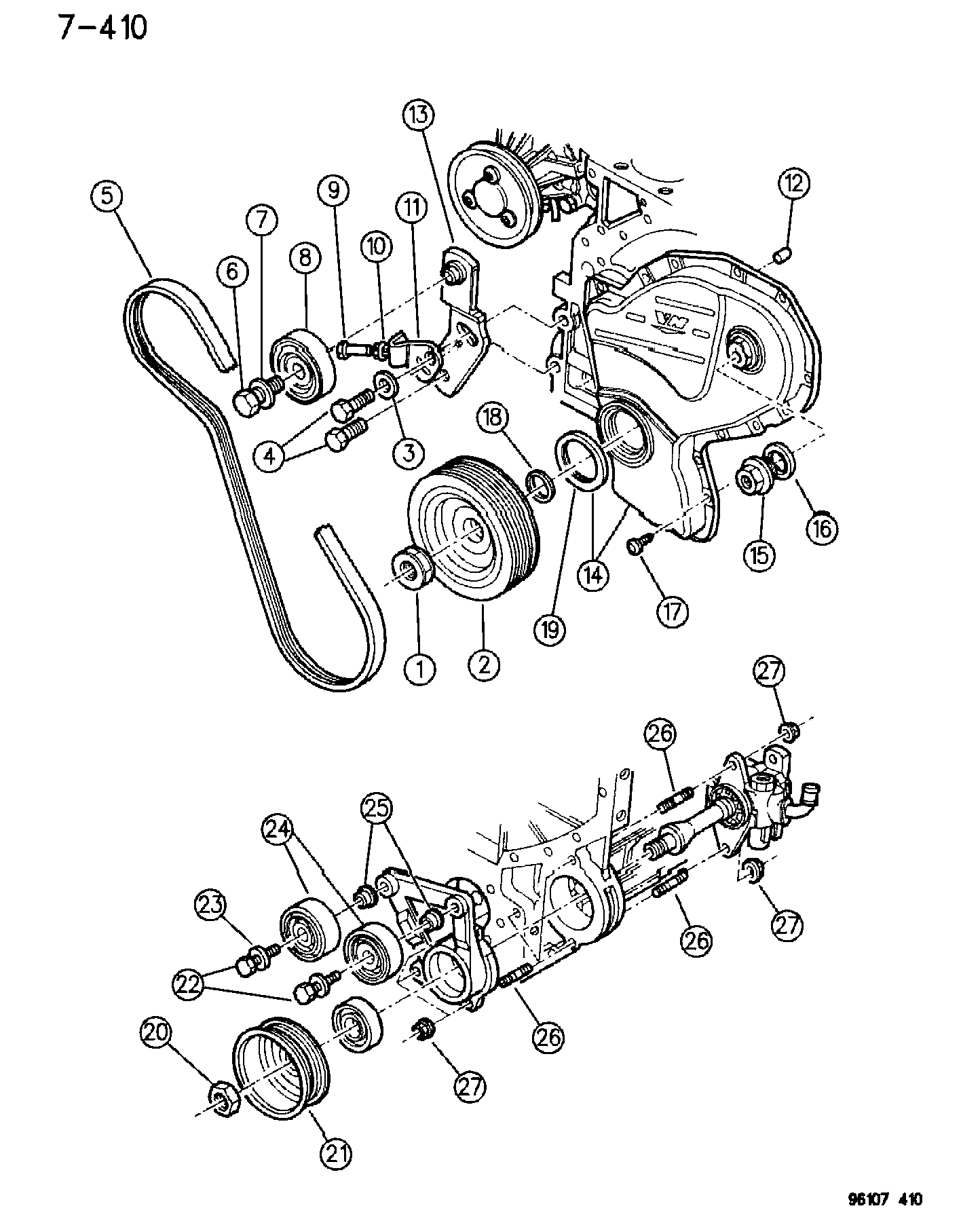 Chrysler 4863 835 - Moniurahihna inparts.fi