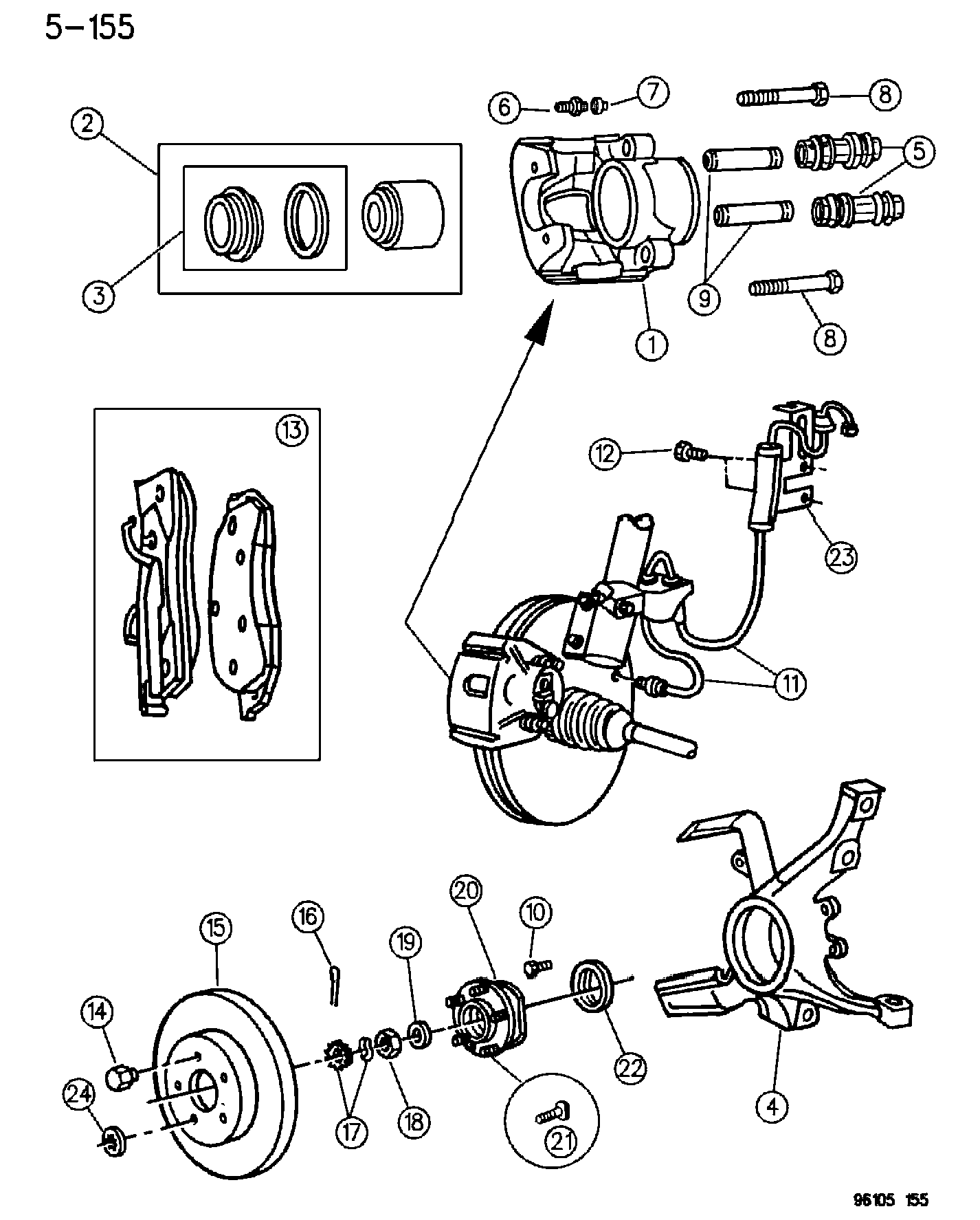 Chrysler 464 1516 - Pyöränlaakerisarja inparts.fi