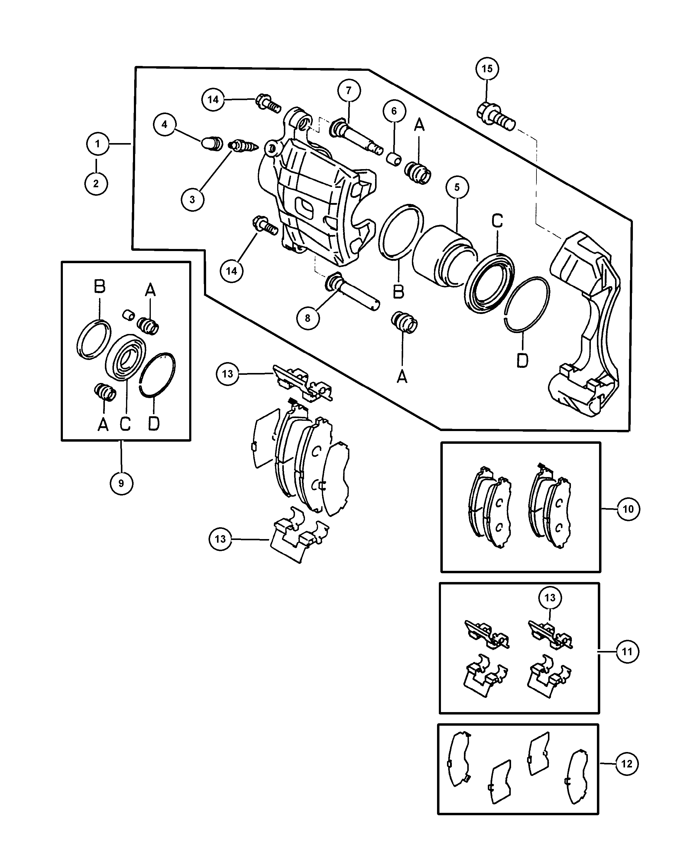 Chrysler MR52 7674 - Jarrupala, levyjarru inparts.fi