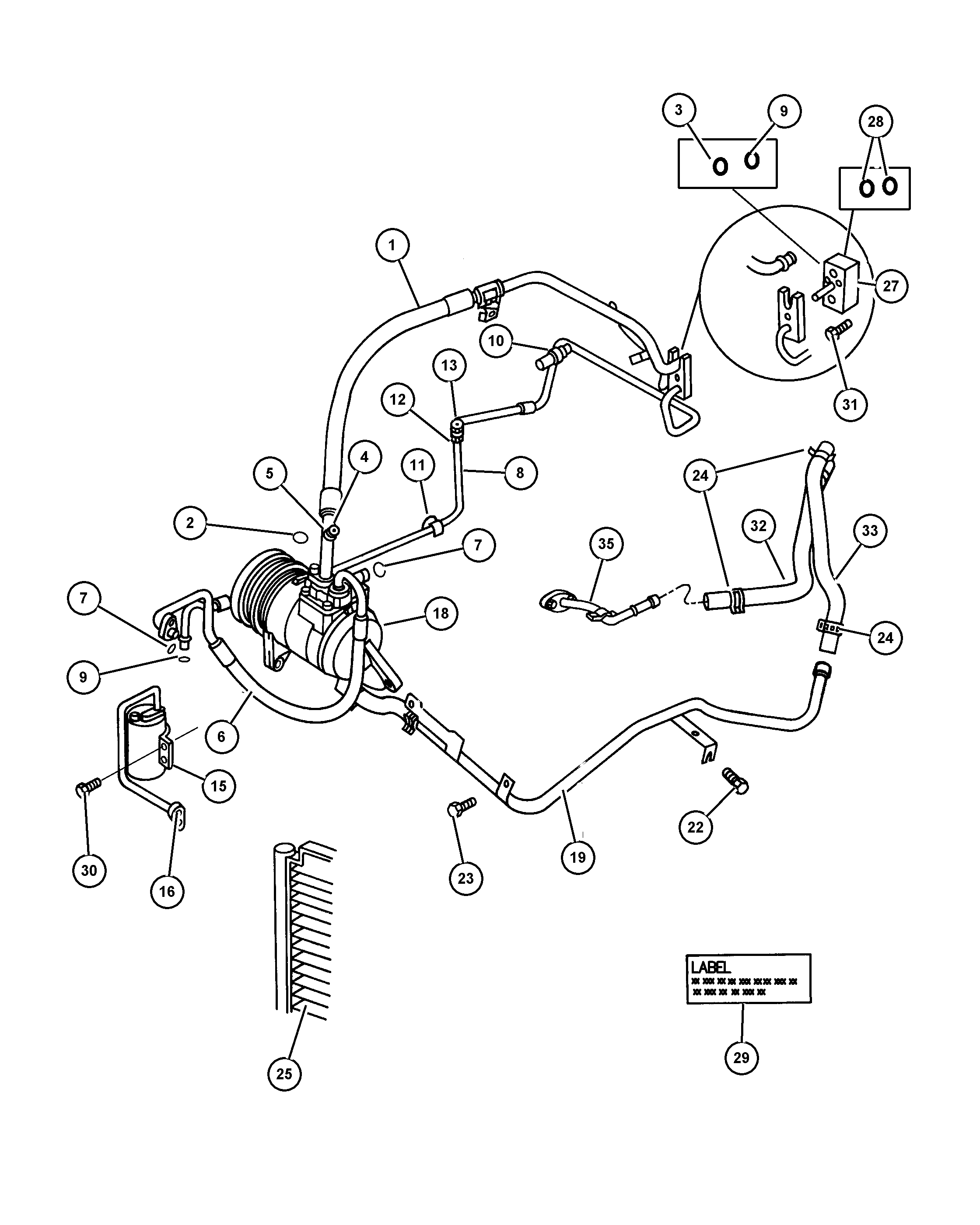 Chrysler 488 2139 - O RING HIGH PRESSURE inparts.fi