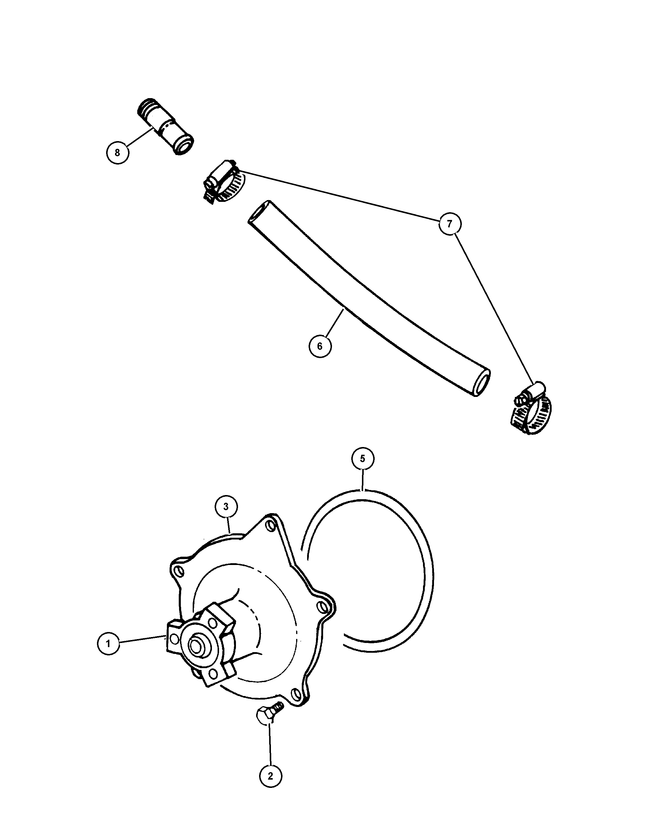 Chrysler 4654 392AB - Vesipumppu inparts.fi