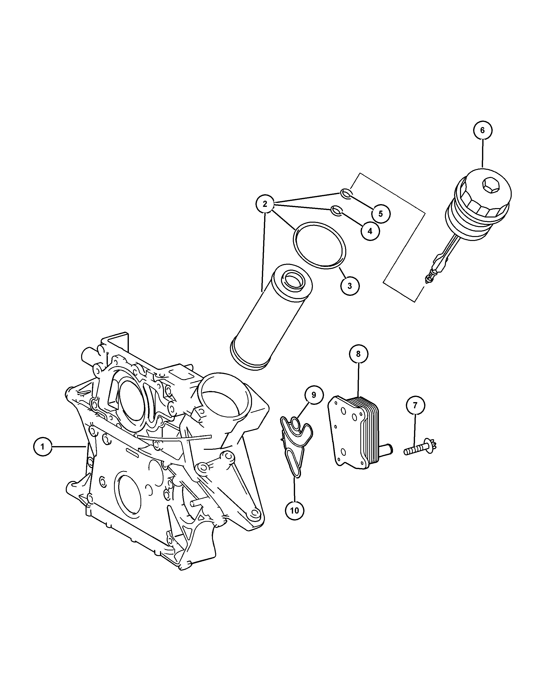 Mercedes-Benz 5080 244AA - FILTER ENGINE OIL inparts.fi