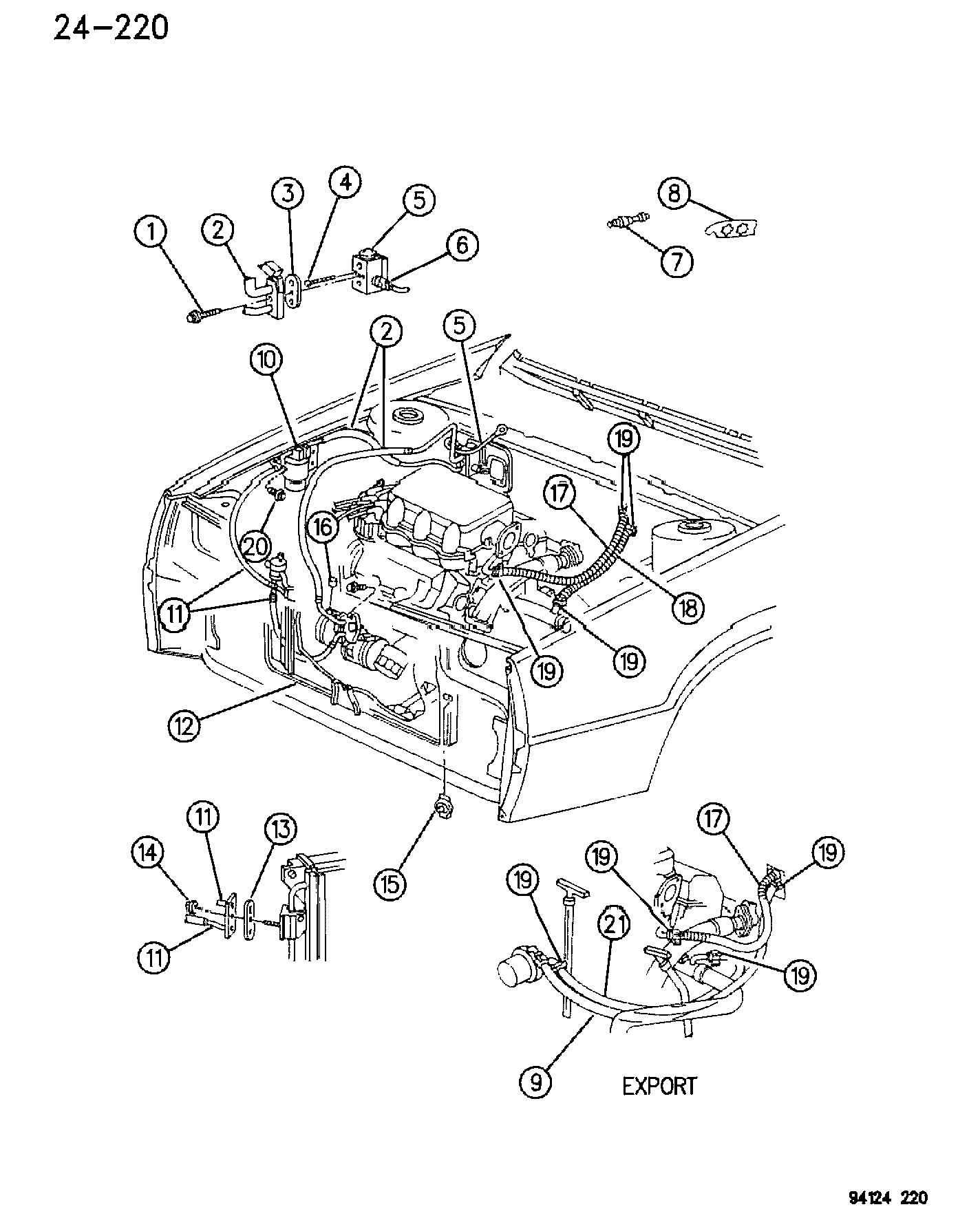 Chrysler 4 677 303 - Kuivain, ilmastointilaite inparts.fi