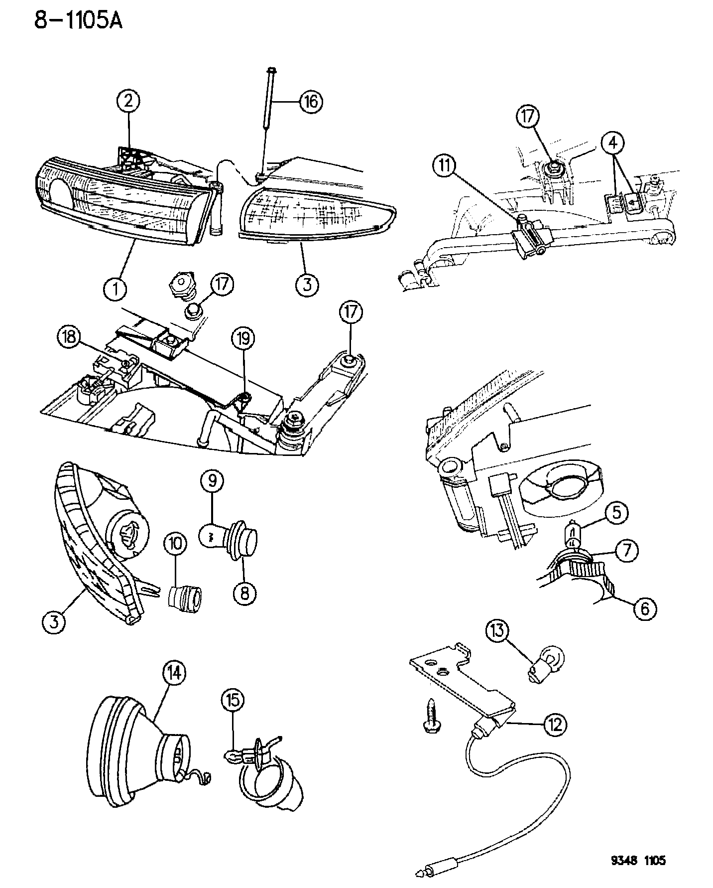 Opel 44 14 332 - Käynnistinmoottori inparts.fi