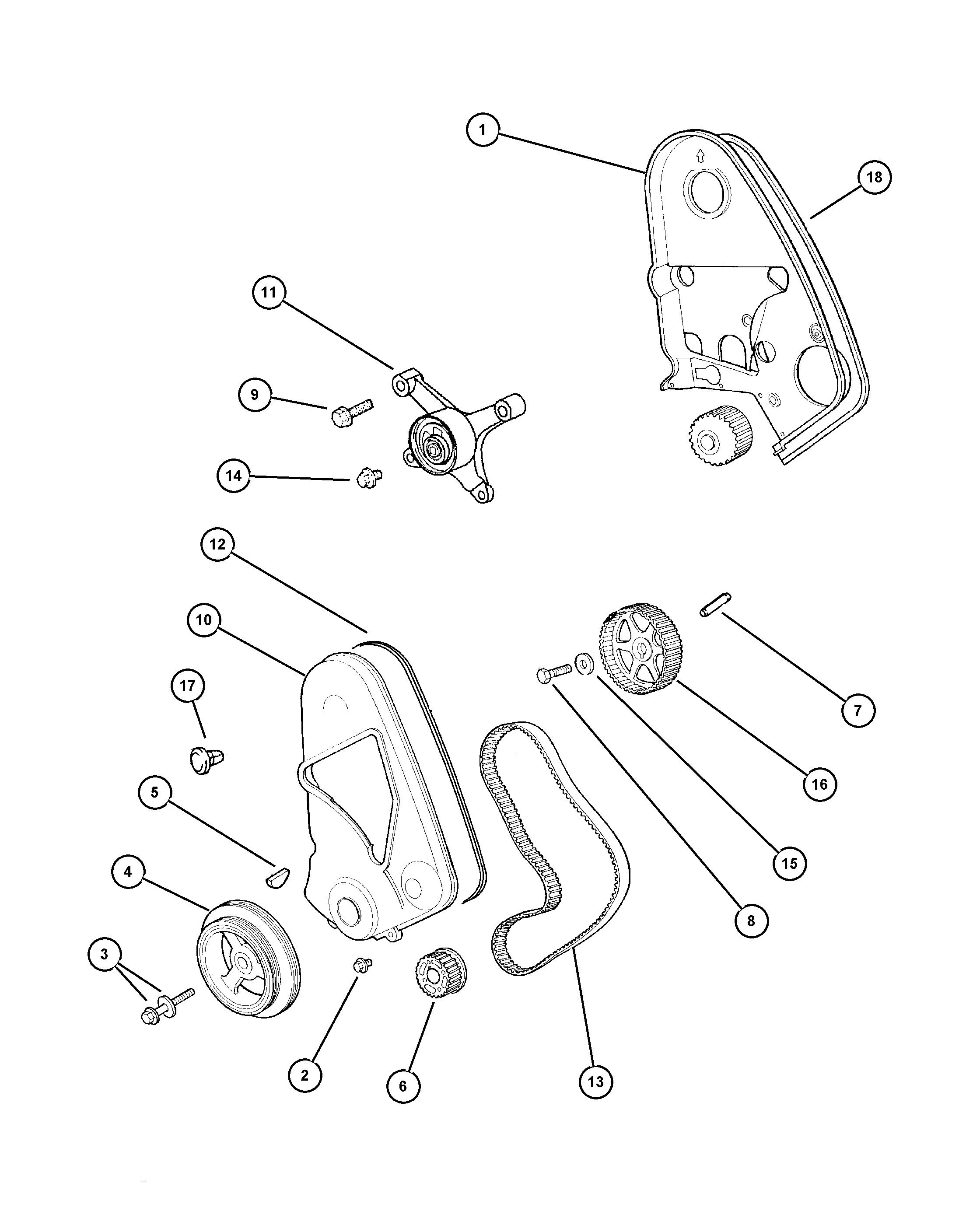 Chrysler 4777 395AD - Ohjainrulla, hammashihna inparts.fi