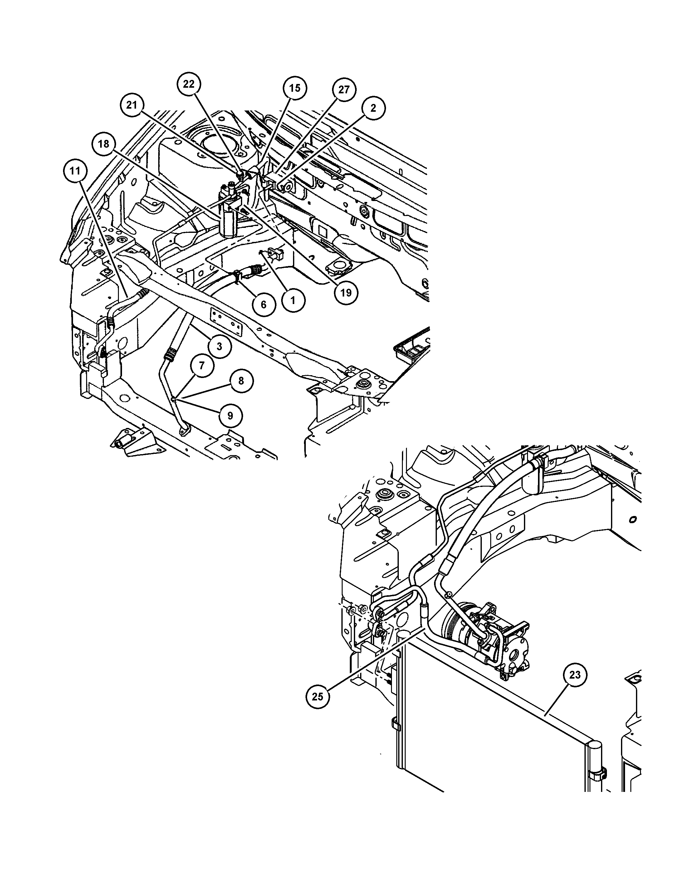 Chrysler 5066 637AA - O RING A/C LINE, RECEIVER DRIER INLET OUTLET inparts.fi