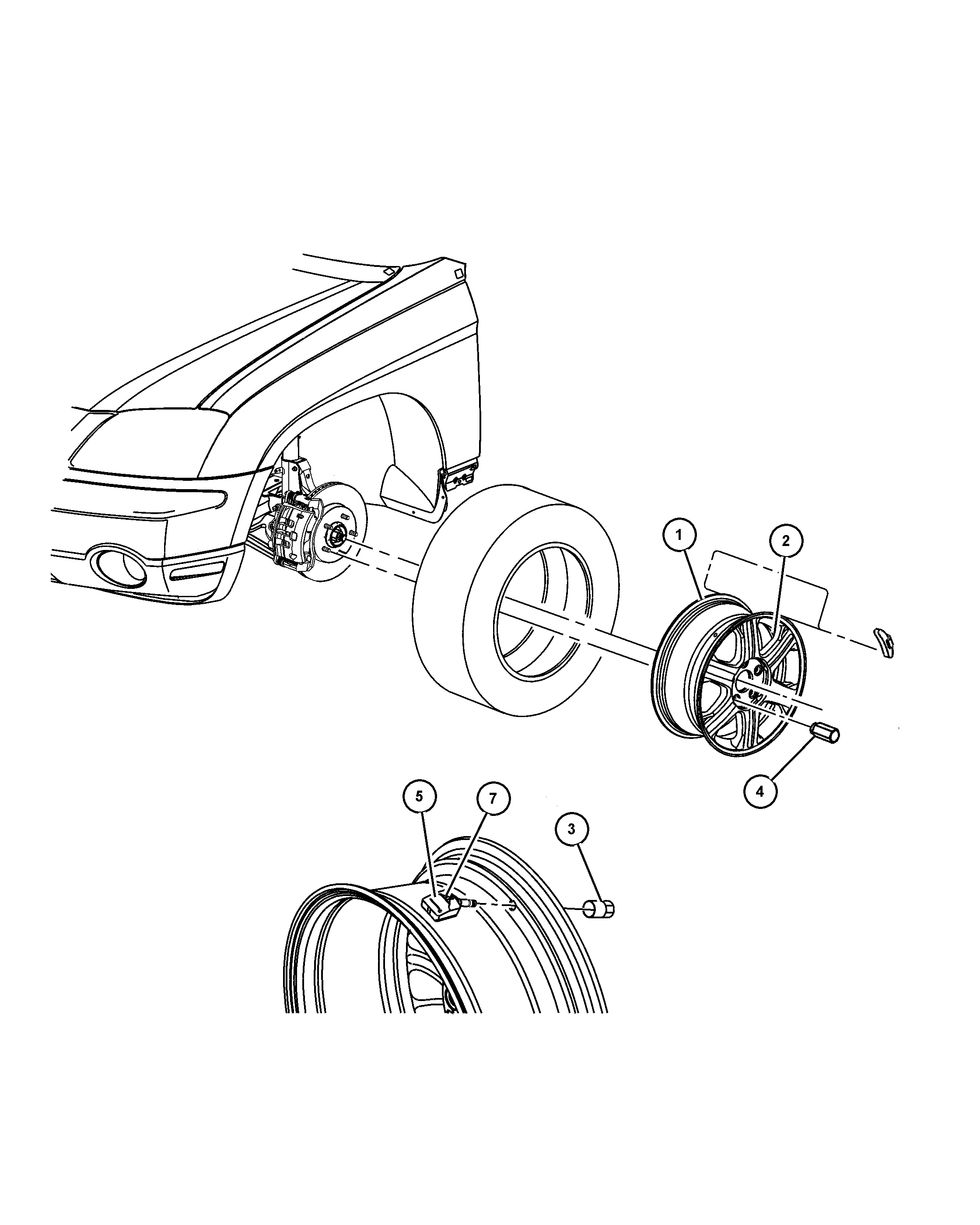 ISUZU 52088 990AC - Pyöräanturi, rengaspaine inparts.fi