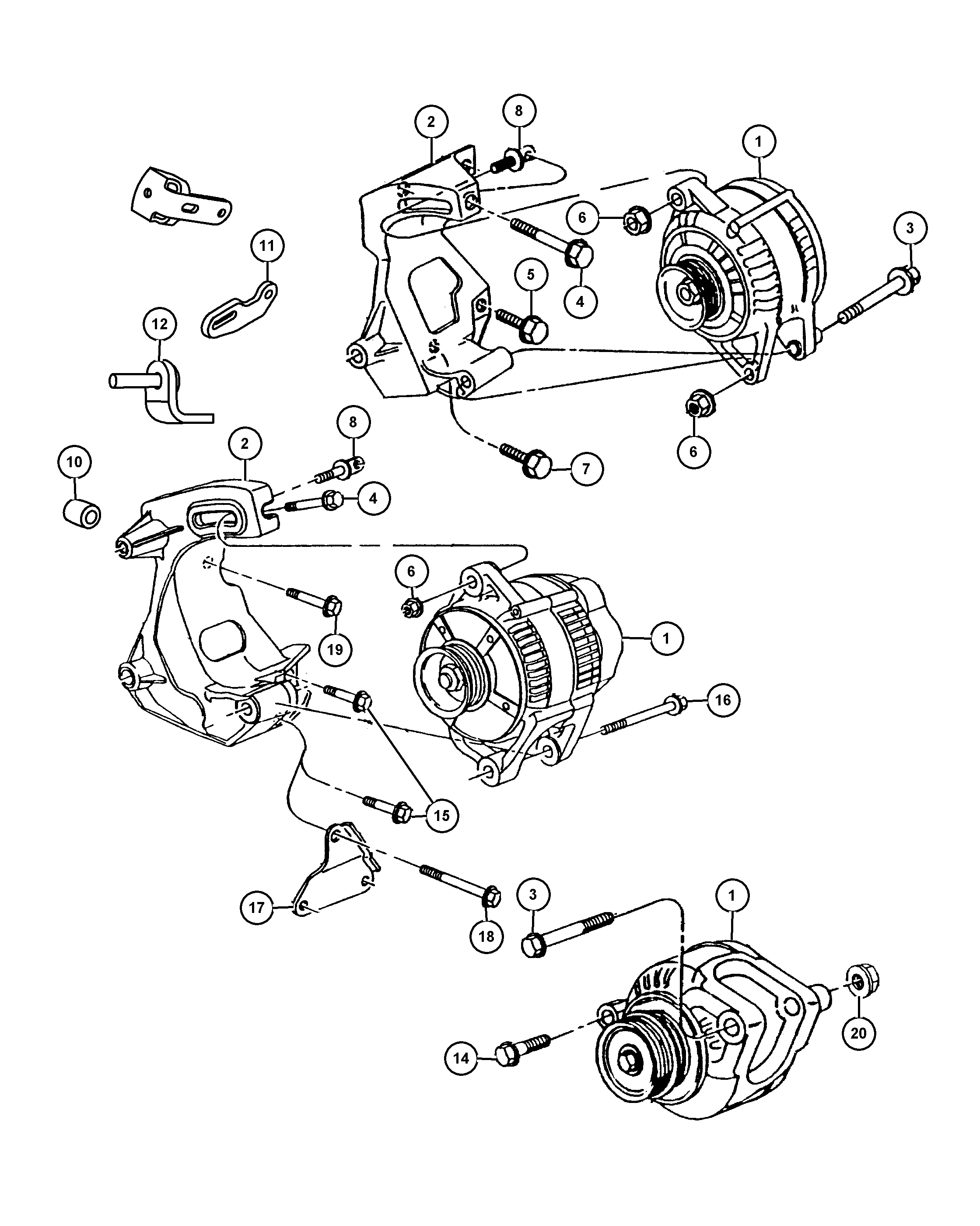 Chrysler 4727 325AA - Laturi inparts.fi