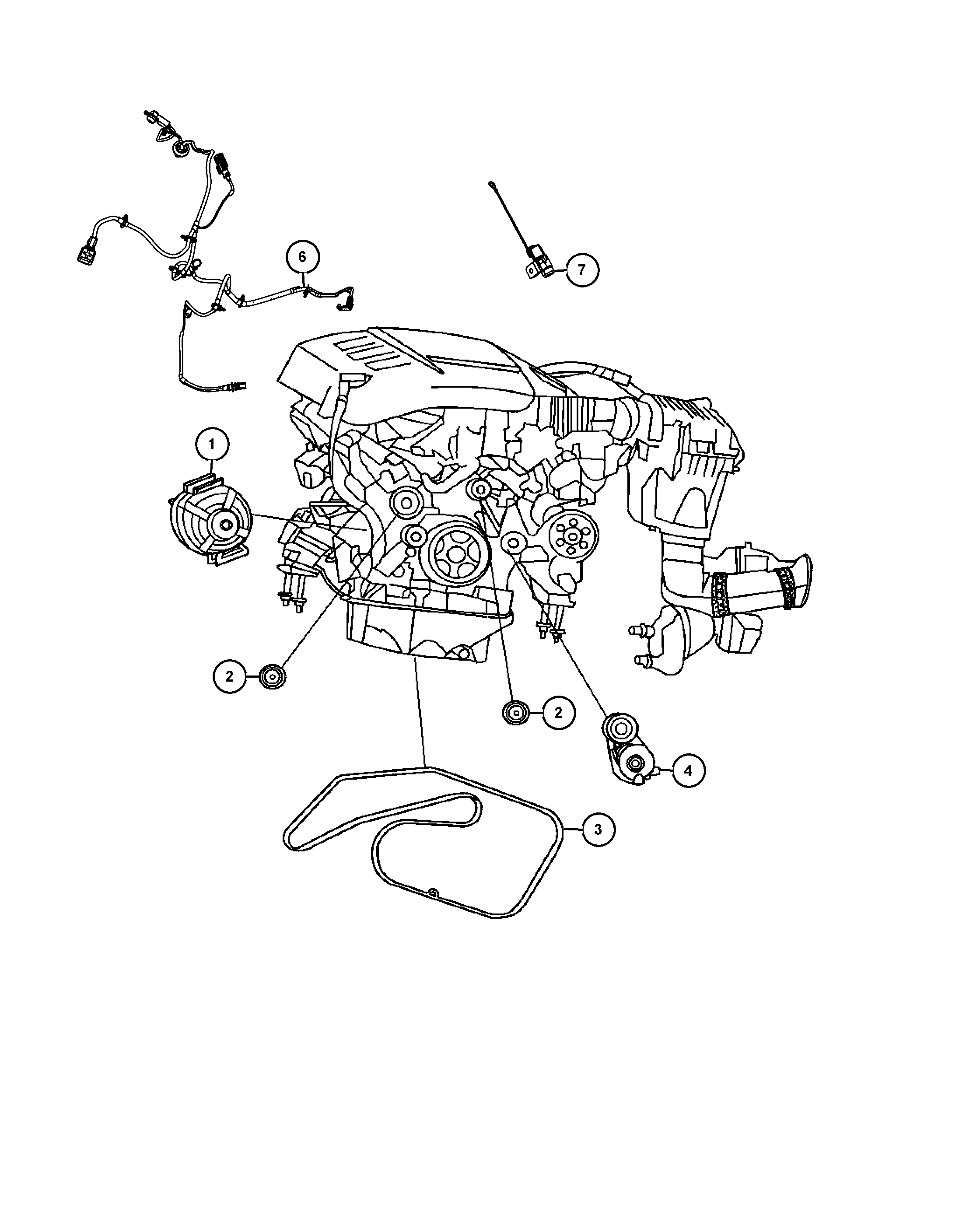 Chrysler 4896 808AB - Laturi inparts.fi