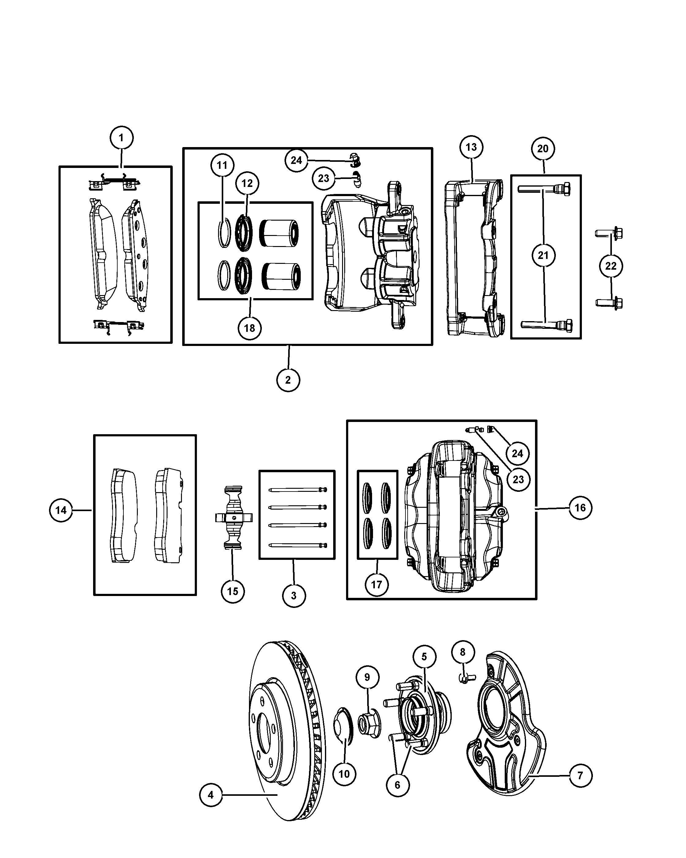 Chrysler 5142 559AA - Jarrupala, levyjarru inparts.fi