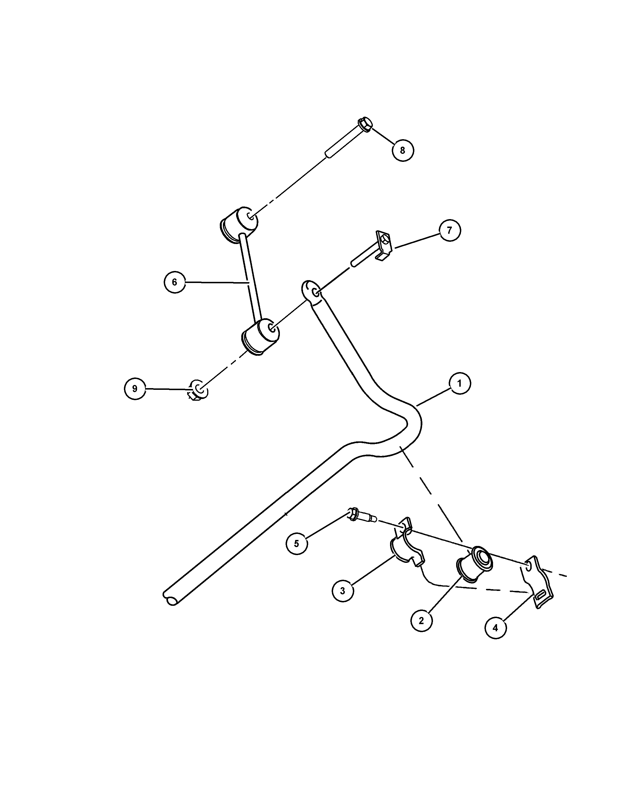 Chrysler 5272 526AA - Laakerin holkki, vakaaja inparts.fi