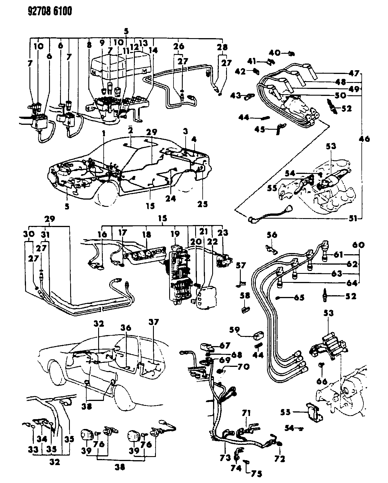 Mitsubishi MD99 7328 - Sytytysjohtosarja inparts.fi