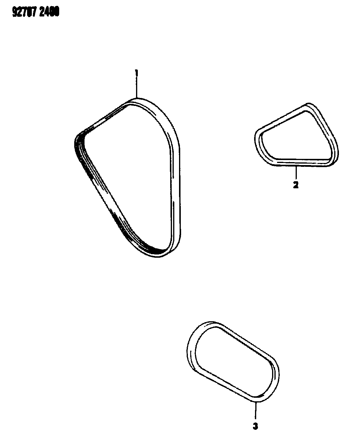 Mitsubishi MD10 6658 - Moniurahihna inparts.fi