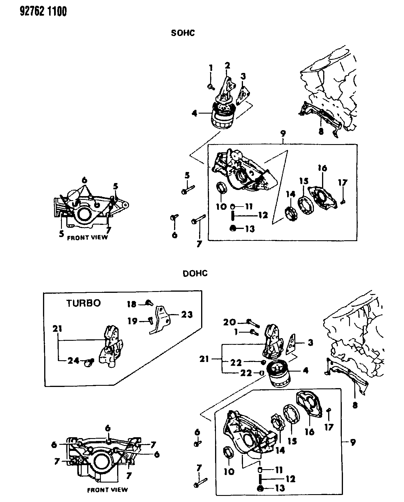 Mitsubishi MD13 6790 - Öljynsuodatin inparts.fi