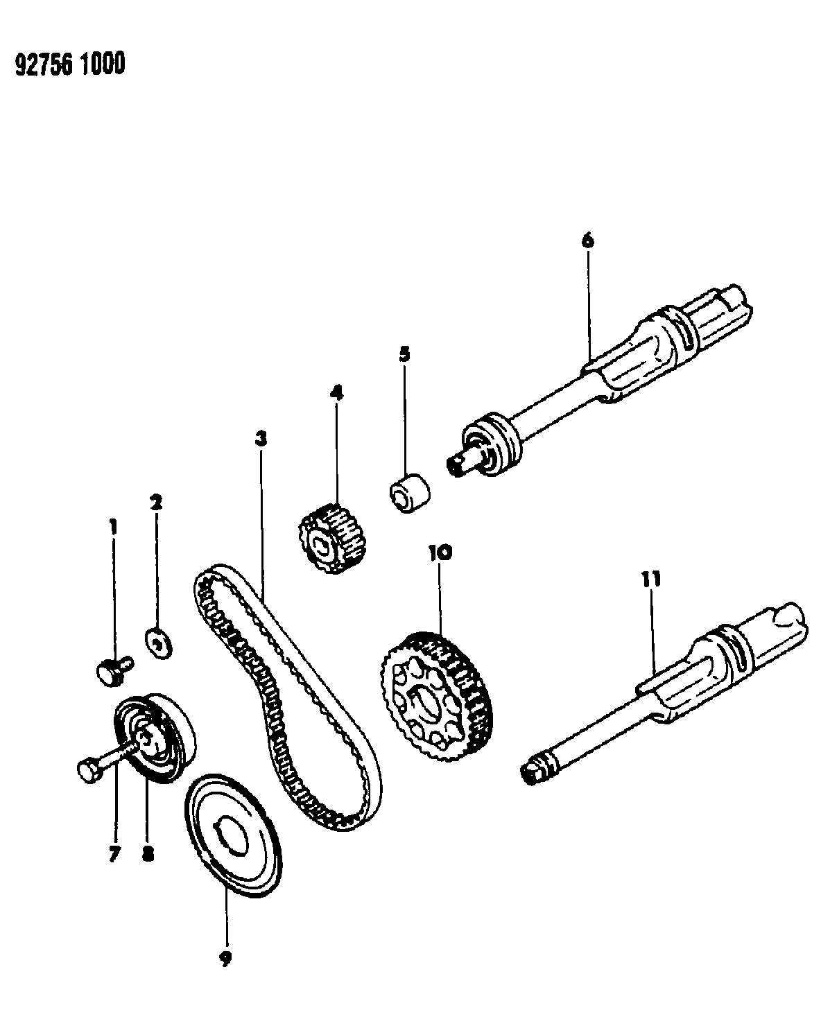 FORD MD04 0754 - Kiristysrulla, hammashihnat inparts.fi