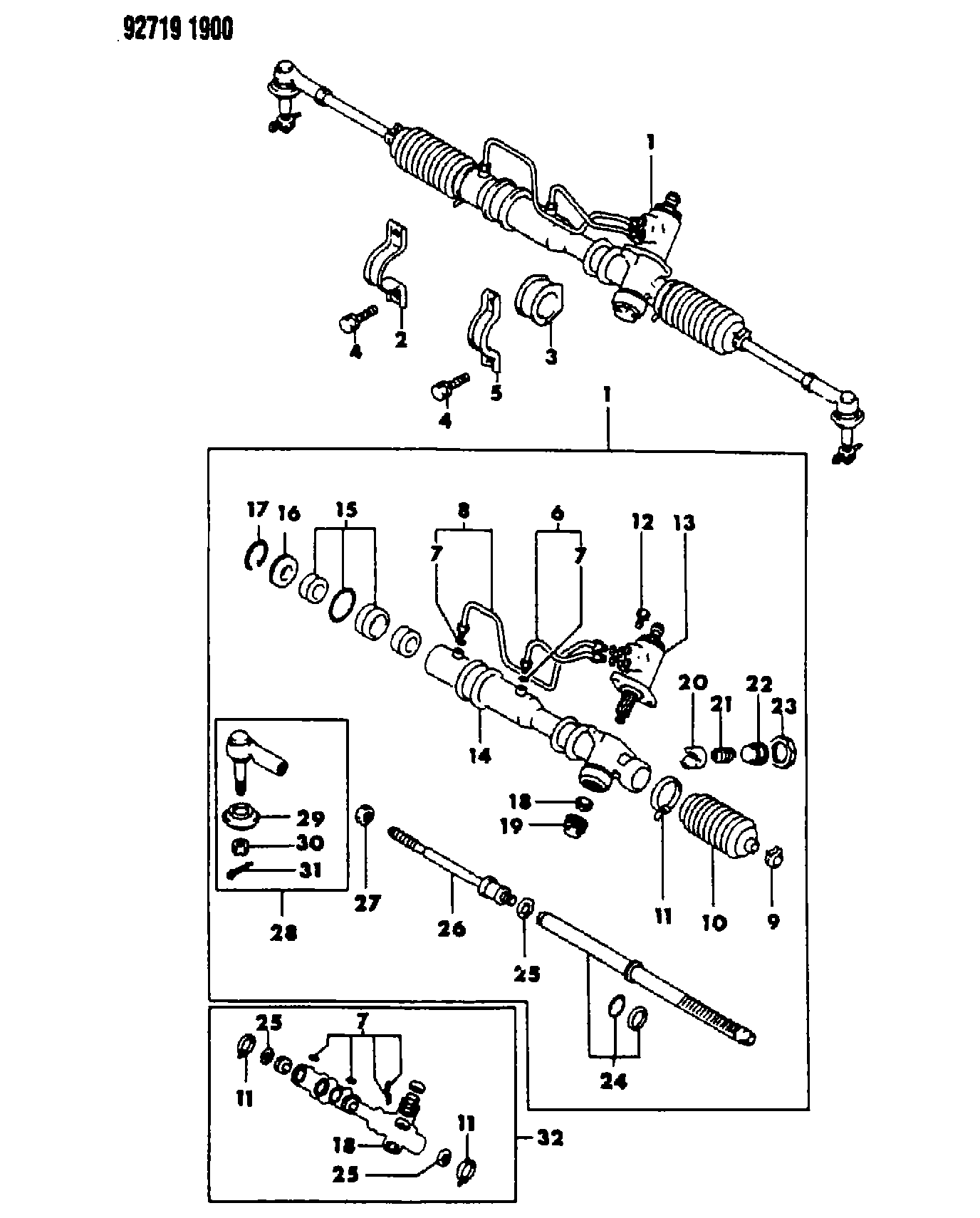 NISSAN MB87 0078 - Raidetangon pää, suora inparts.fi