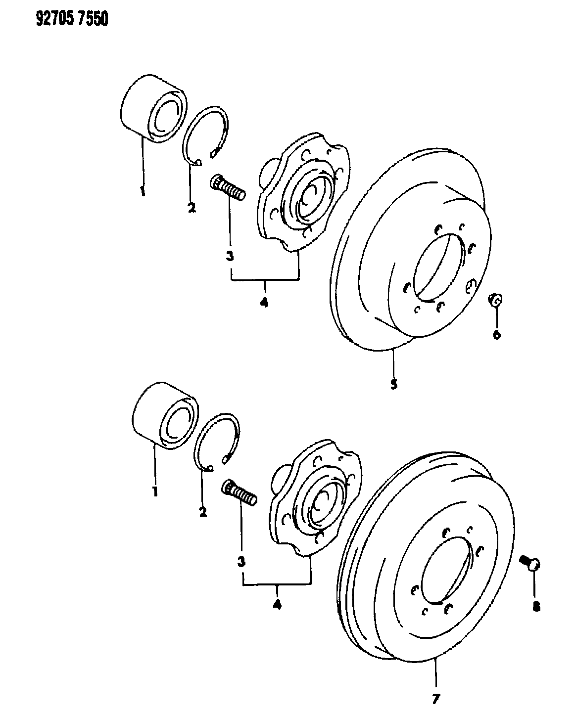 Mitsubishi MB66 3830 - Pyöränlaakerisarja inparts.fi