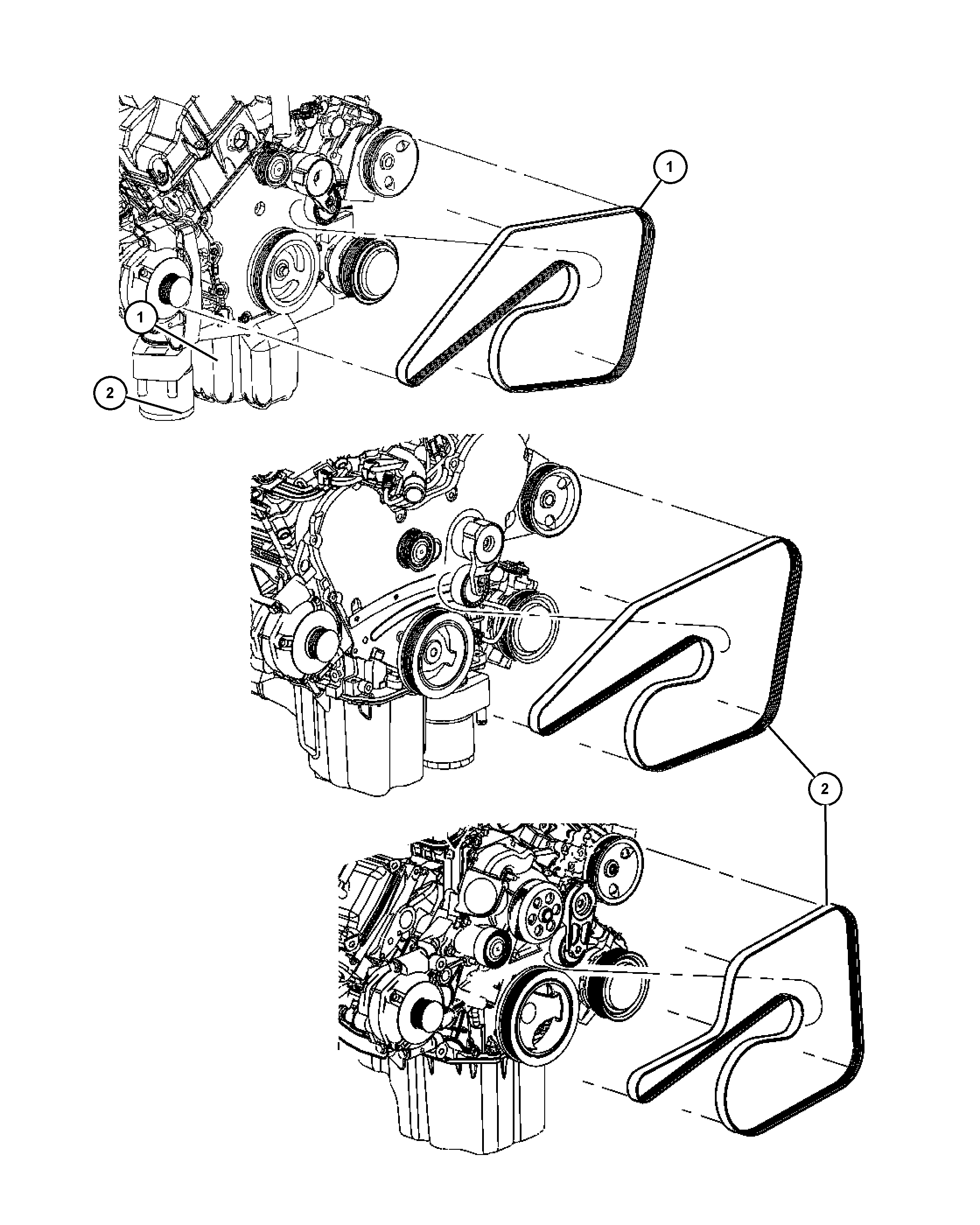 Chrysler 4892 680AA - Moniurahihna inparts.fi