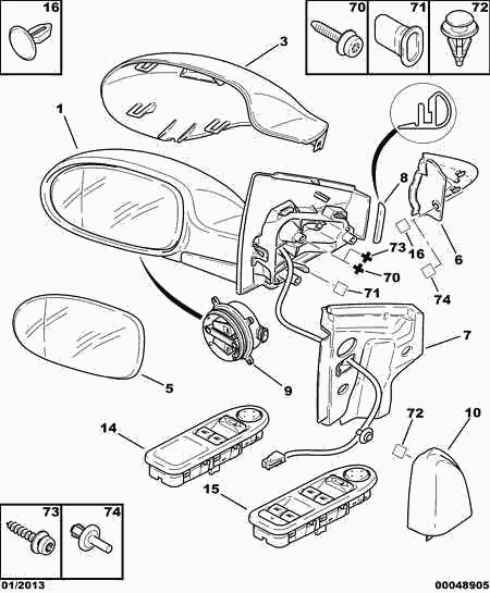 CITROËN 8153 42 - Ulkopeili inparts.fi