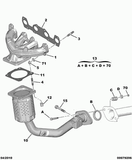 PEUGEOT 1731 PC - Katalysaattori inparts.fi