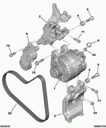 Vauxhall 96 780 488 80 - Laturi inparts.fi