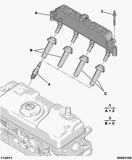 CITROËN 5960 C1 - Sytytystulppa inparts.fi