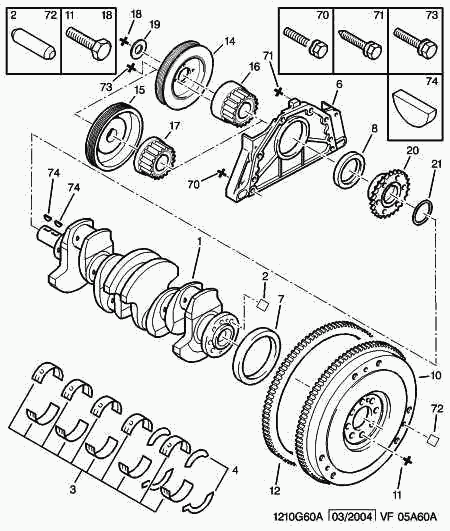 CITROËN 0513 A2 - Hammaspyörä, jakaja-akseli inparts.fi