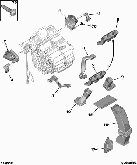 PEUGEOT (DF-PSA) 6447.YZ - Suodatin, sisäilma inparts.fi